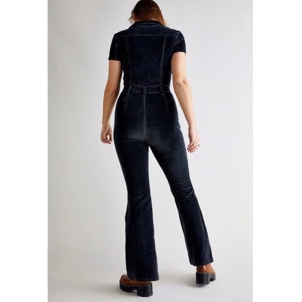 FREE PEOPLE CRVY CORD JUMPSUIT - Picture 2 of 4